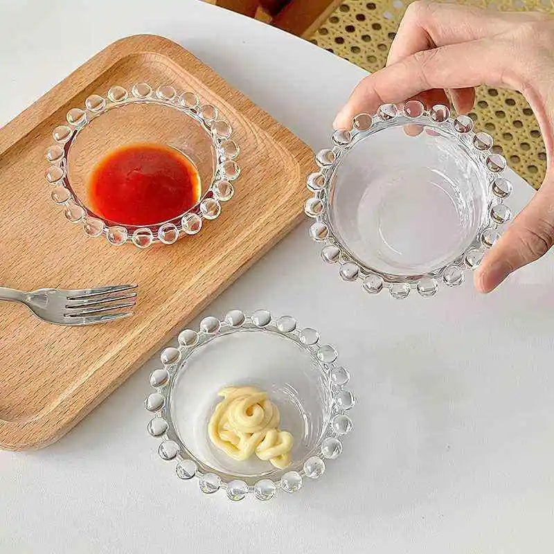 Inttox-Bol Rond en Verre Transparent  🍮 6 piece