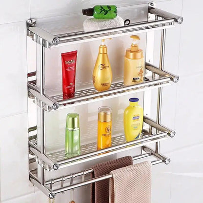 Inttox-Support de Rangement Simple pour Salle de Douche