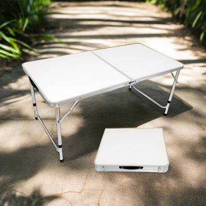 Inttox-🏕️ Table de Camping Pliable en Bambou