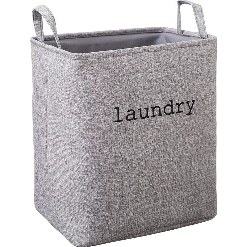 Inttox-Panier Pliable de Luxe pour Linge de Salle de Bain