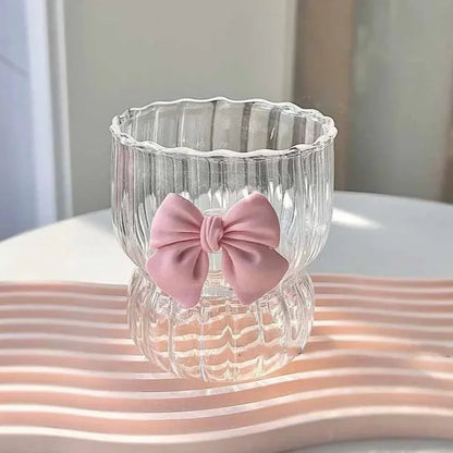 Inttox-🎀☕ Tasse à Café Personnalisable avec Arc Rose 6 piece