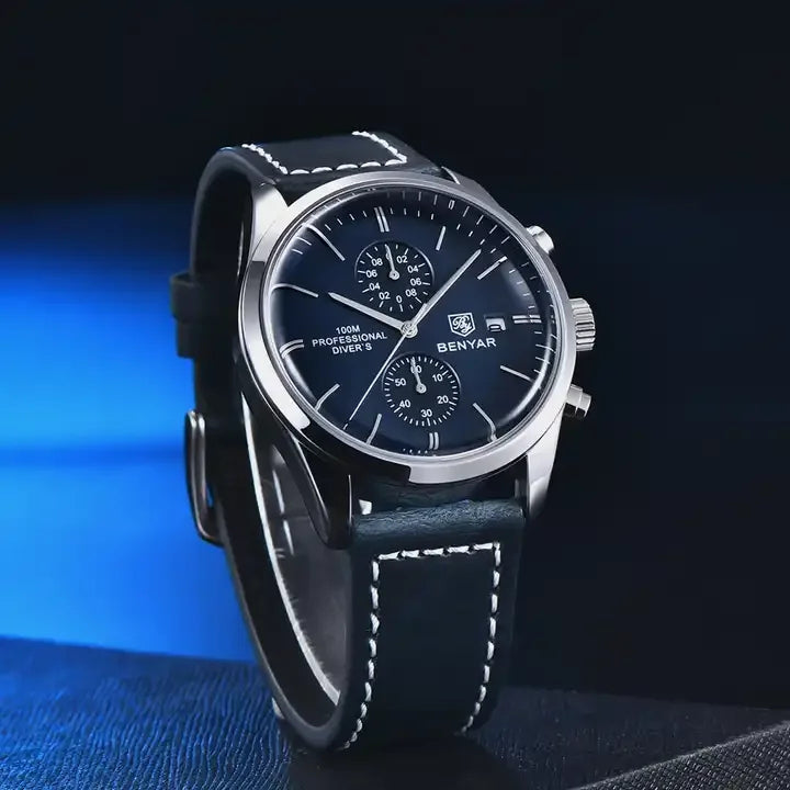 ⌚ BENYAR – Montre Homme Business & Décontractée