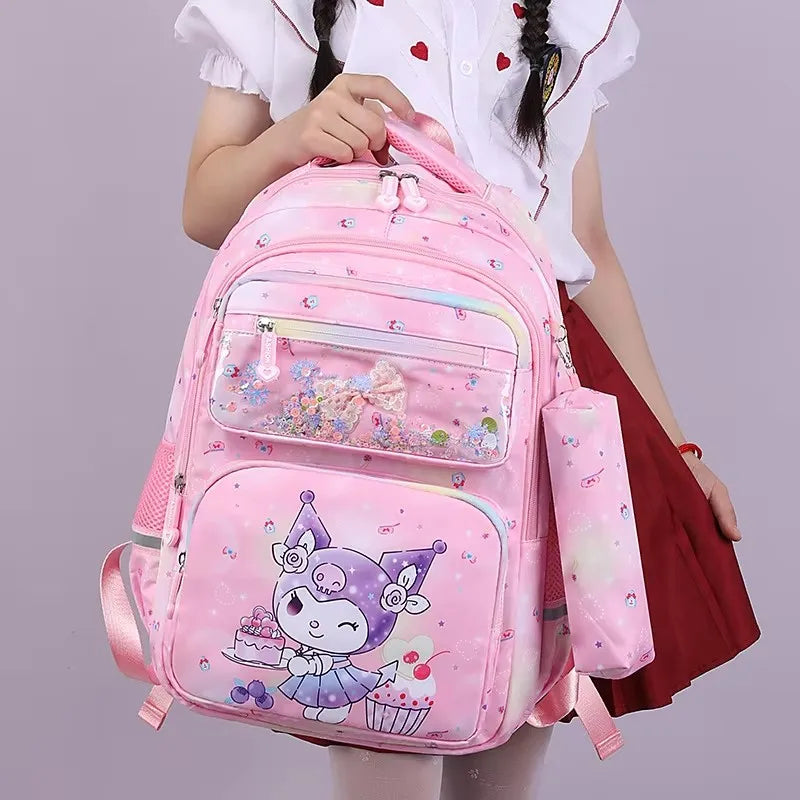 Inttox-🎒💧  Sac à dos scolaire étanche 17 pouces
