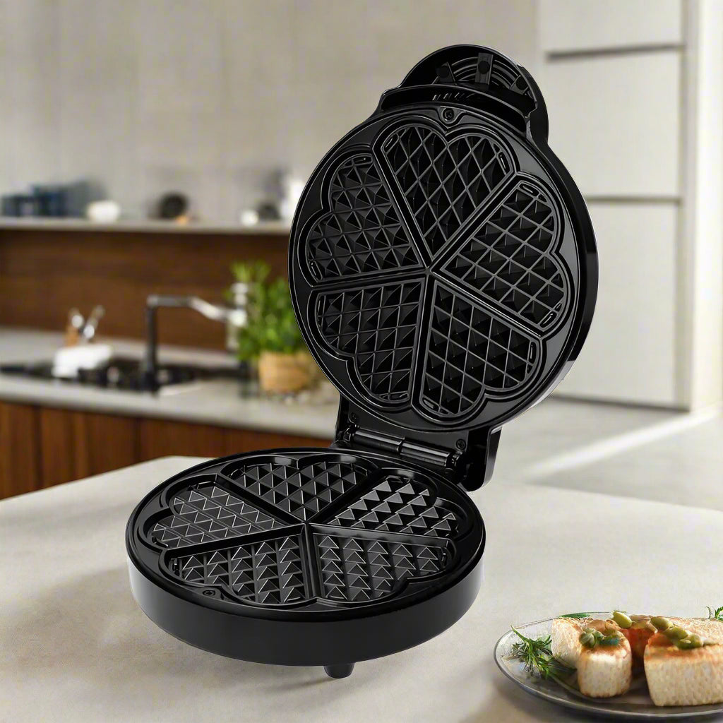 Inttox-🧇⚡ Gaufrier Électrique Professionnel – Compact &amp; Facile à Nettoyer 🍽️✨