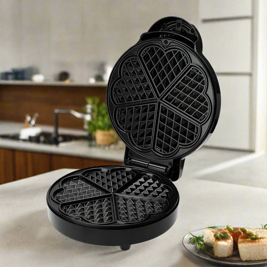 Inttox-🧇⚡ Gaufrier Électrique Professionnel – Compact &amp; Facile à Nettoyer 🍽️✨