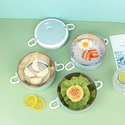 Inttox-🍱 Boîte à Lunch Thermique en Acier Inoxydable ✨