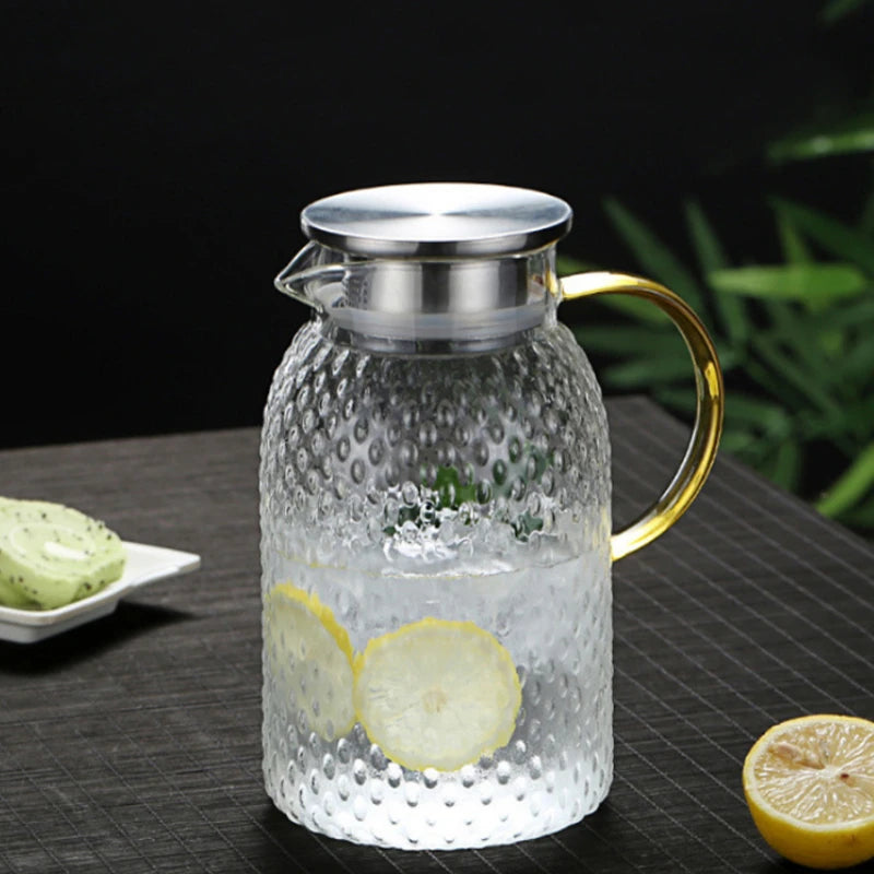 Inttox-🫖 Bouilloire à Eau Froide Transparente – 1.5L  🍋