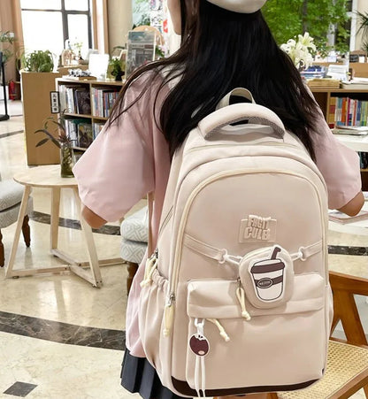 Inttox-🎒🌈 Sac à Dos Scolaire Primaire Fille