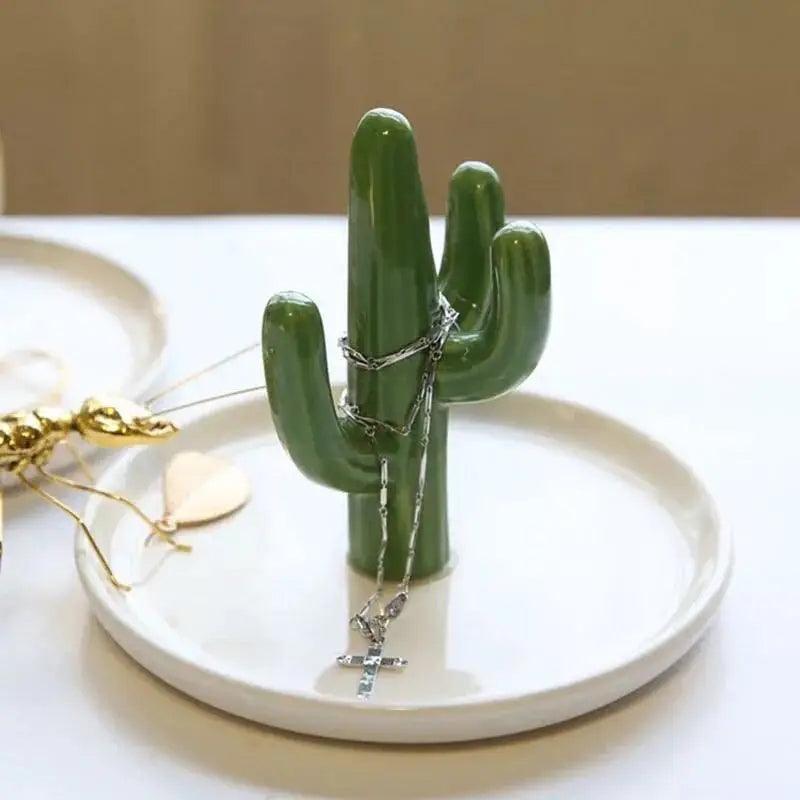 Inttox-Assiette Décorative à Cactus - Inttox