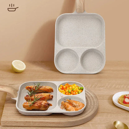 Inttox-Poêle à Frire Multifonction Antiadhésive 3-en-1 🥚🍔🥩