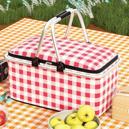 Inttox-Sac à lunch isolé avec couvercle, boîte de rangement pour camping