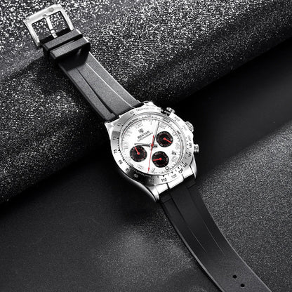 ⌚ BENYAR – Montre de Sport Homme 🏅 | Acier Inoxydable 🔩 | Quartz Chronographe ⏱️ | Étanche 3 ATM 💧 | Marque Supérieure ⭐ | Style Mode 👔
