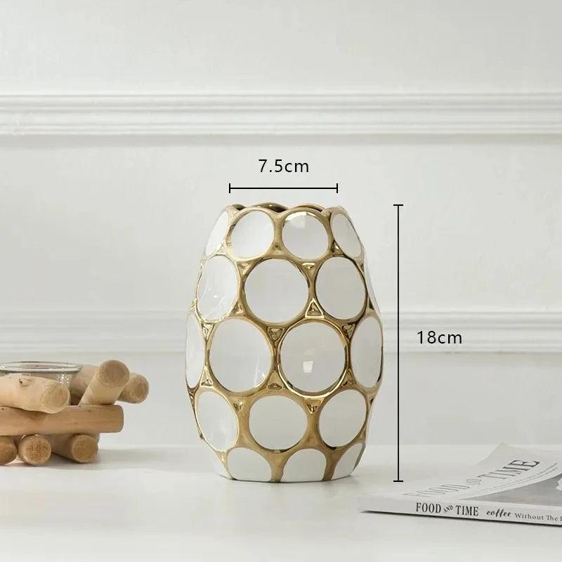 Inttox-Vase en Céramique Stéréoscopique 2 piece - Inttox