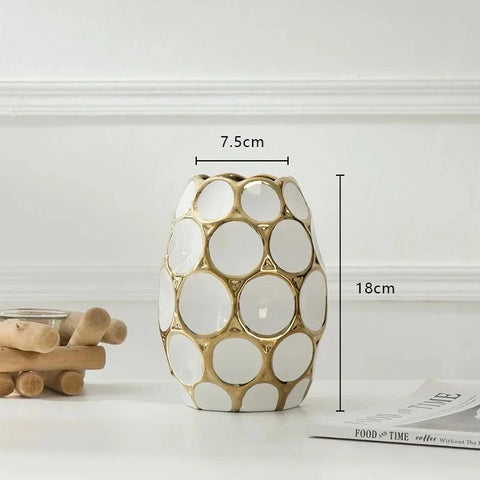 Inttox-Vase en Céramique Stéréoscopique 2 piece - Inttox