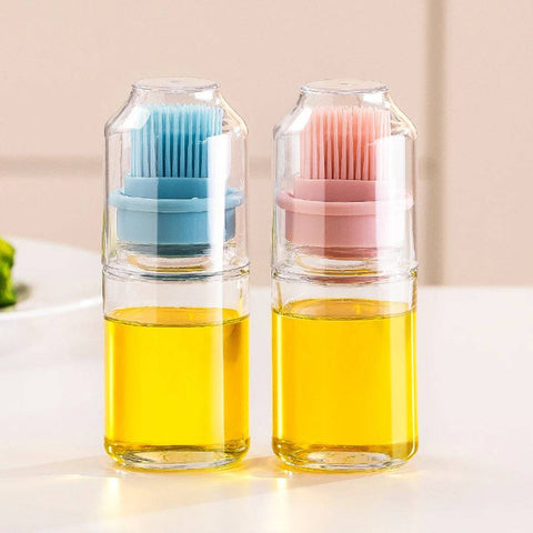 Inttox-Bouteille de Cuisine en Silicone pour Graissage - Inttox