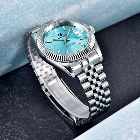 ⌚ PAGANI DESIGN – Montre Mécanique Homme 🕰️ Automatique de Luxe en Acier Inoxydable 💎 Verre Saphir Ultra Résistant