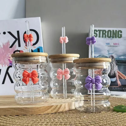 Inttox-🍹✨ Tasse en Verre à Bulles Multicolore 6 piece
