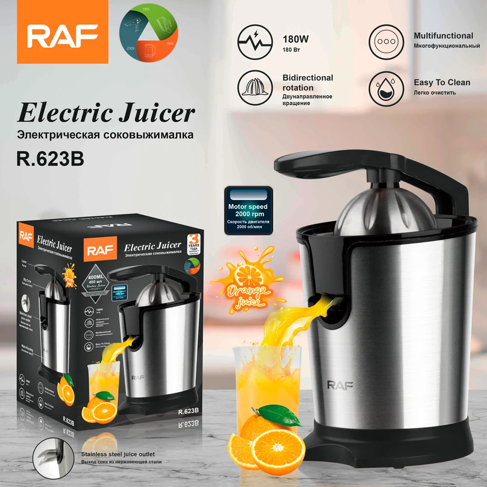 Inttox-Extracteur de Jus à Pression Froide RAF