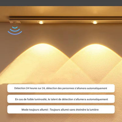 Inttox-Lampe LED Ultra Mince avec Capteur de Mouvement & Recharge USB 🔋✨