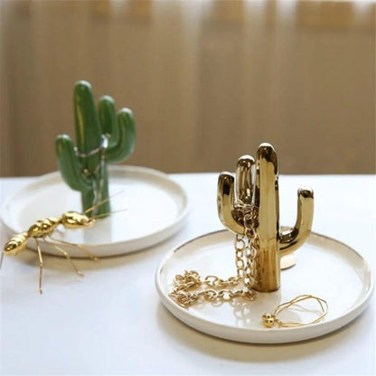 Inttox-Assiette Décorative à Cactus - Inttox