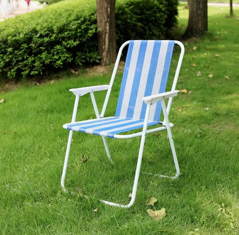 Inttox-Chaise de Camping Pliante Portable pour Plage et Plein Air