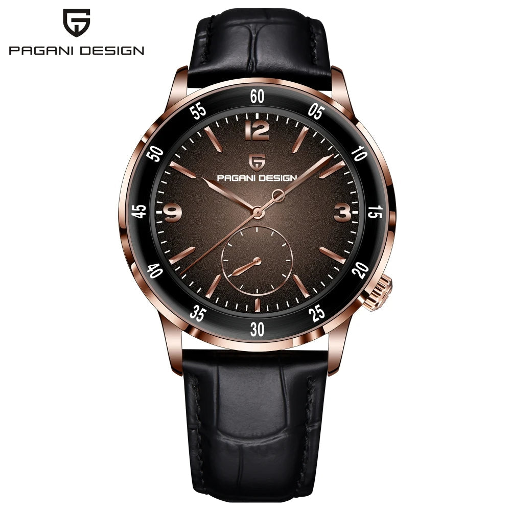 ⌚ PAGANI DESIGN 🕰️ Montre Automatique de Luxe pour Homme – Verre Saphir 💎 Mouvement Mécanique ⛓️ Étanche & Bracelet Acier Inoxydable