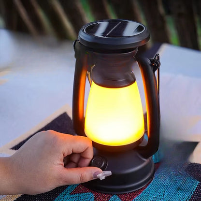 Inttox-Lampe LED de bureau rétro en forme de cheval