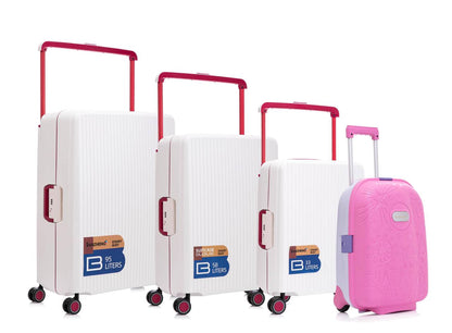 Inttox-🎒✨ Set de 4 Valises Design