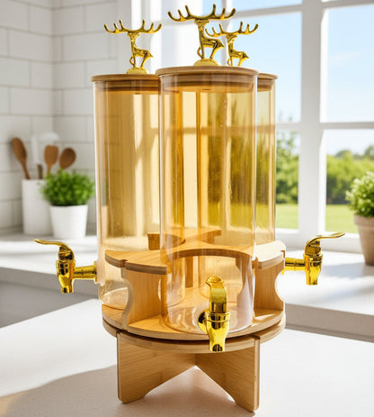 Inttox-Distributeur de boisson triple 5.5 L