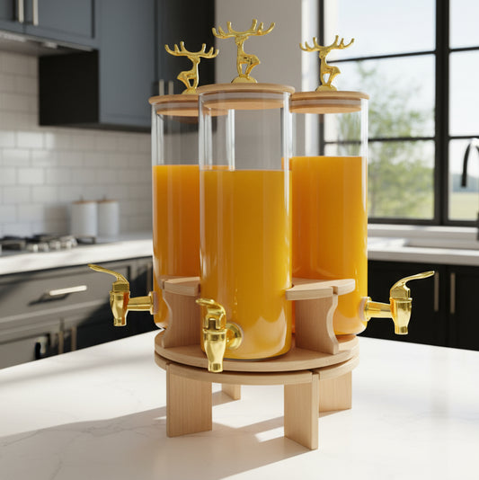 Inttox-Distributeur de boisson triple 5.5 L