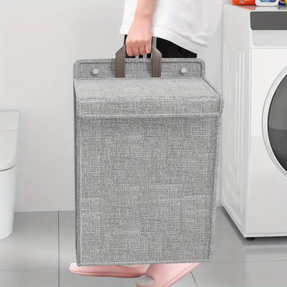 Inttox-🧺 Panier à Linge Suspendu Multifonction – Avec 2 Crochets Muraux Inclus 🪝