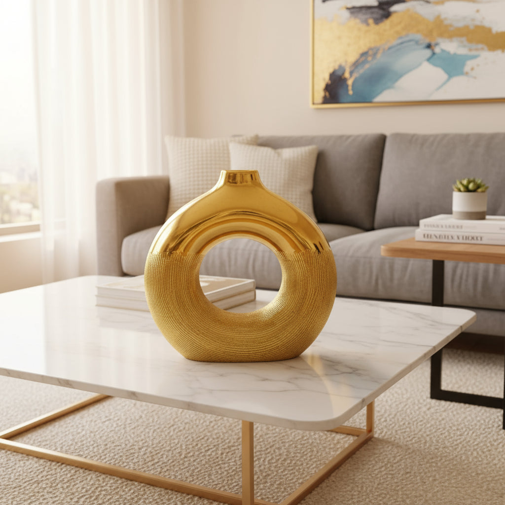 Duo de vases décoratifs