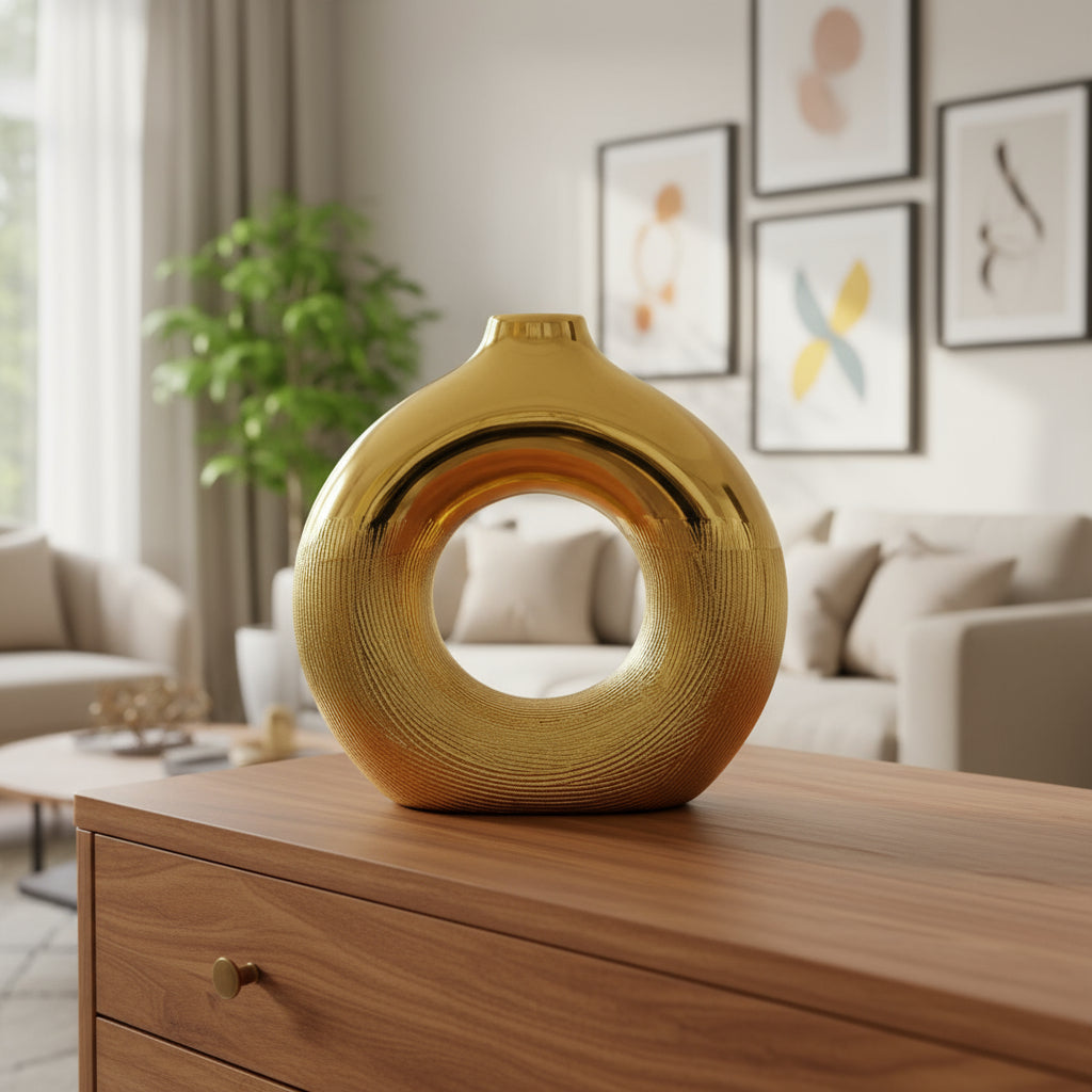 Duo de vases décoratifs