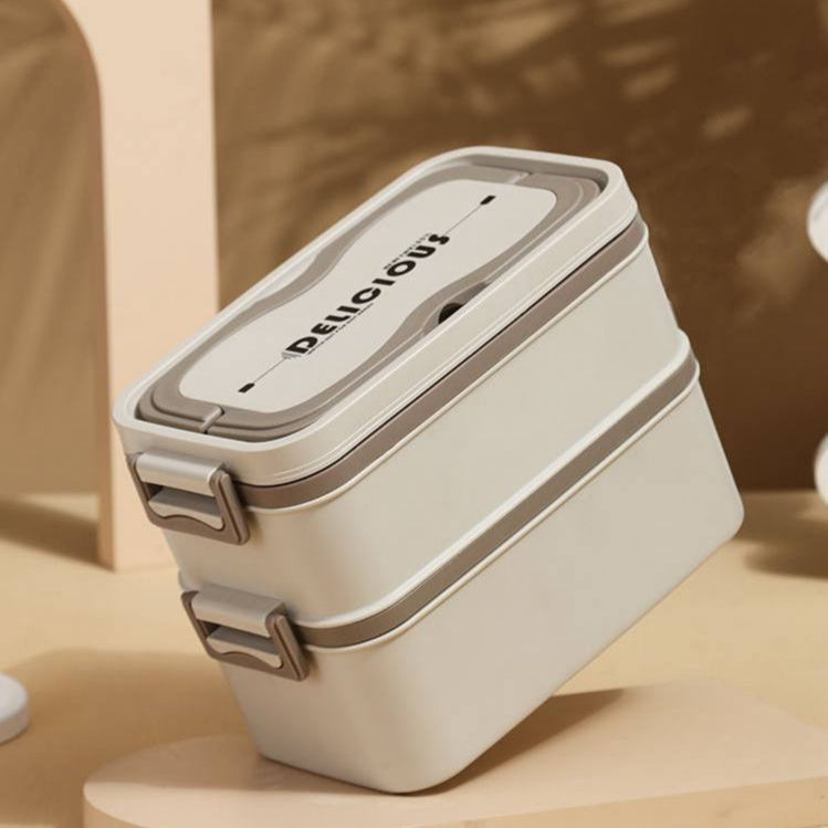 Inttox-🍱 Boîte à lunch Bento japonaise en acier inoxydable