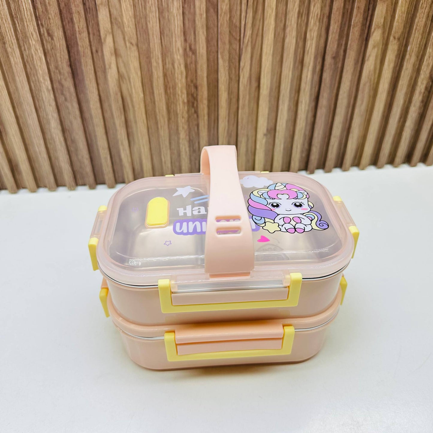 Inttox-🍱♻️ Boîte à lunch rectangulaire en acier inoxydable