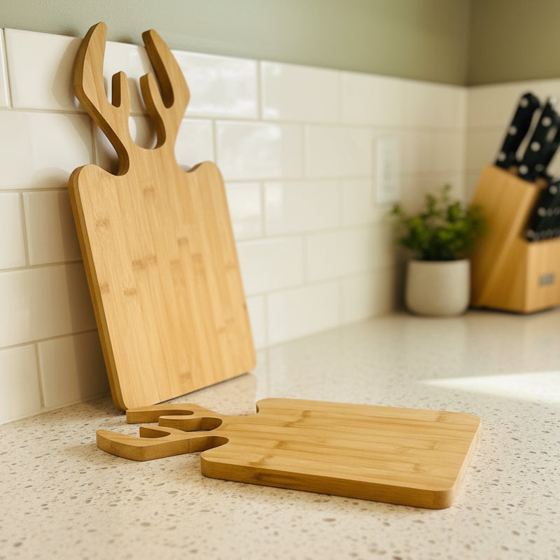 Inttox-🦌 Planche à Découper en Bambou 2 piece