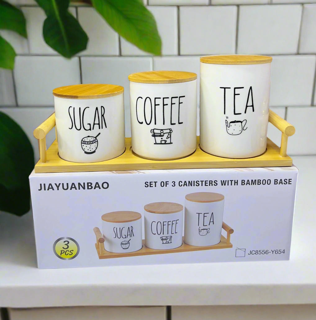 Inttox-🧺 Set de 3 Boîtes de Rangement avec Couvercle – Inttox 🌿✨
