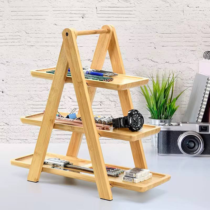Intttox- 🍽️ Plateau Inttox Farm – Multi-niveaux en Bambou Alimentaire