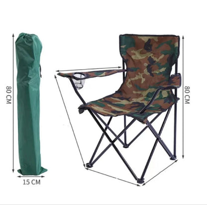 Inttox-Chaise de Pêche Pliante Extérieure Premium 🎒🪑