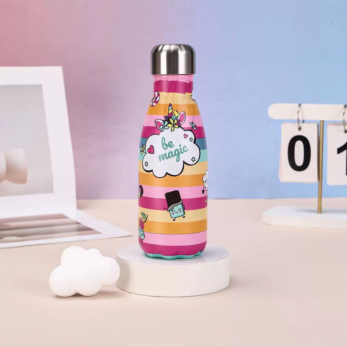 Inttox-🍼✨ Bouteille Isotherme Colorée en Acier Inoxydable