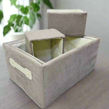 Inttox-🧺 Lot de 4 Paniers de Rangement