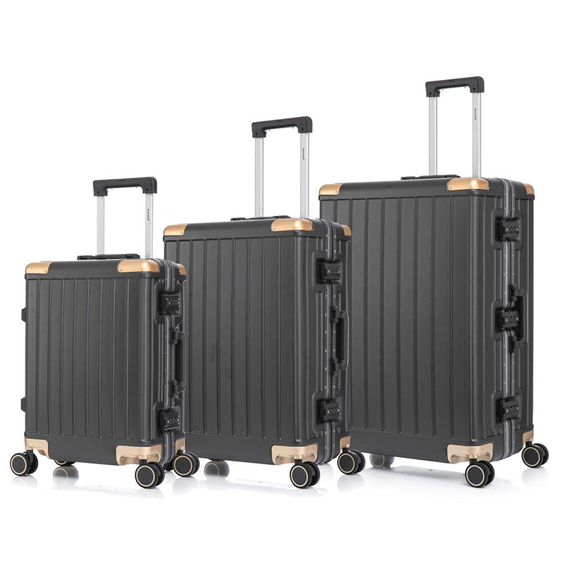 Inttox- 🧳✨ Set de 3 Valises Élégantes & Robustes en Polycarbonate