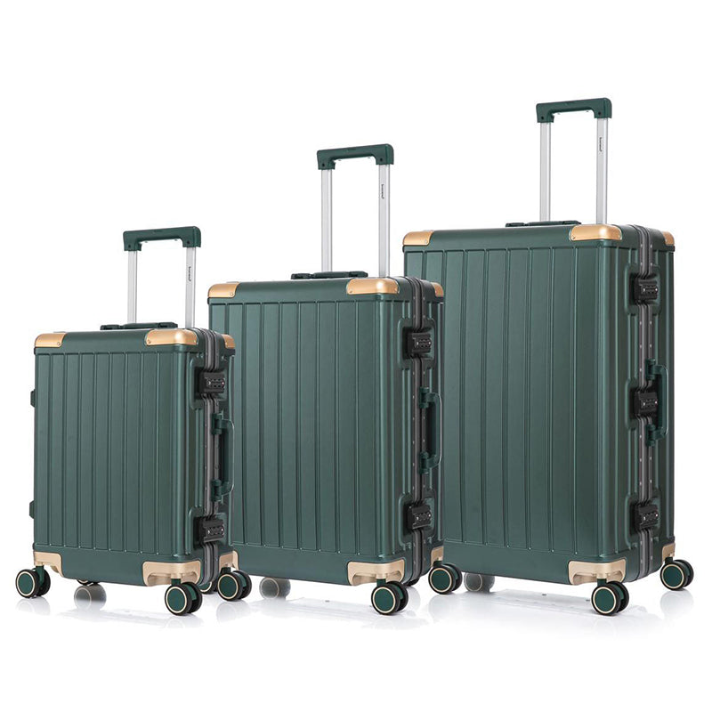 Inttox- 🧳✨ Set de 3 Valises Élégantes & Robustes en Polycarbonate