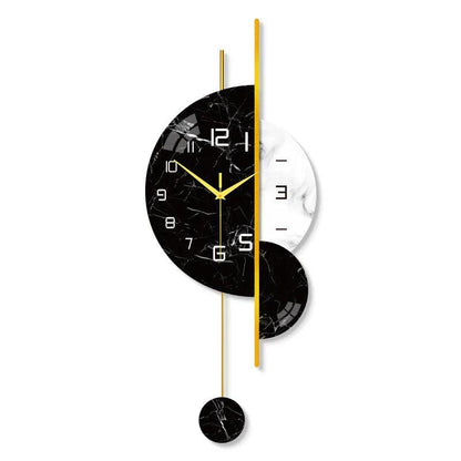 Inttox-Horloge Murale de Mode Créative Moderne Minimaliste - Inttox