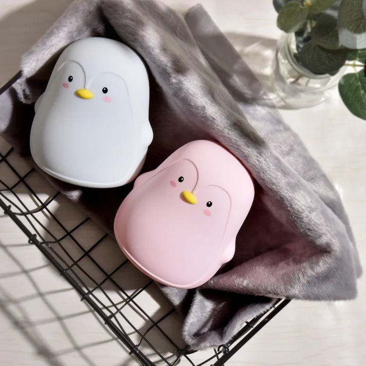 Inttox-Veilleuse en Silicone Mignon avec Interrupteur & Recharge USB 🔋✨