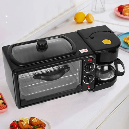 Inttox-🍞☕ KENWOOD Machine à Petit-Déjeuner Multifonction 3 en 1 🍳