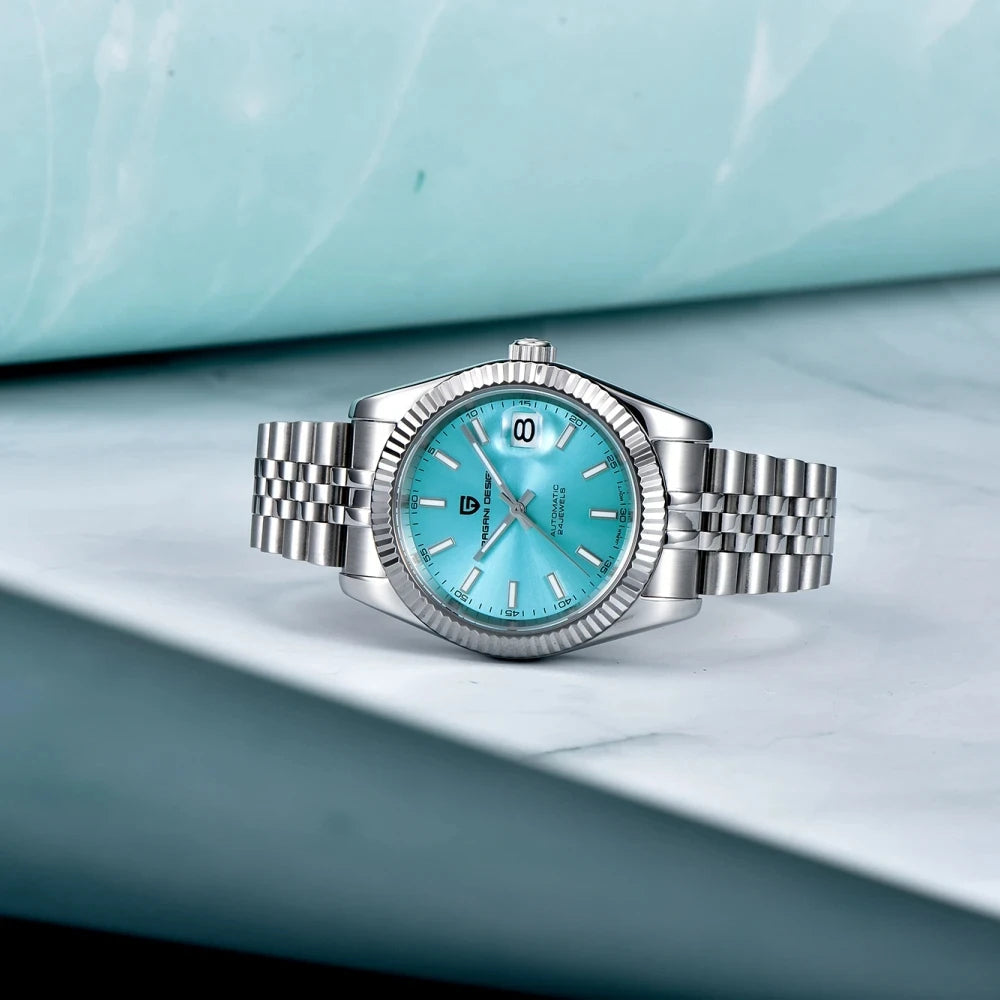⌚ PAGANI DESIGN – Montre Mécanique Homme 🕰️ Automatique de Luxe en Acier Inoxydable 💎 Verre Saphir Ultra Résistant