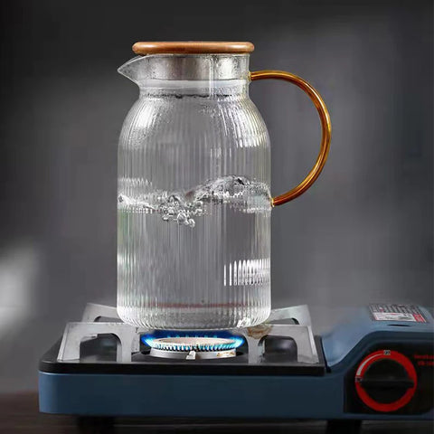 Inttox-Pichet d'Eau Froide Créatif en Verre Borosilicate - Inttox