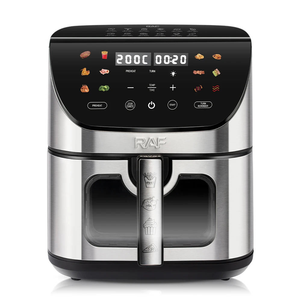 Inttox-🍗 Air Fryer Pro Smart – Friteuse à Air 8L avec Contrôle via APP 📱