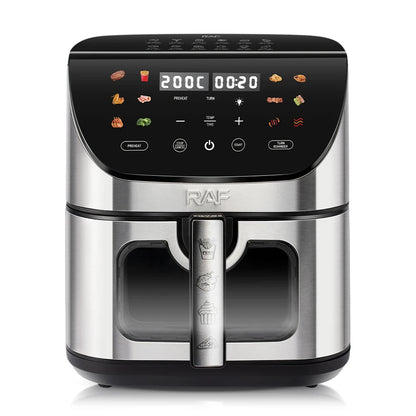 Inttox-🍗 Air Fryer Pro Smart – Friteuse à Air 8L avec Contrôle via APP 📱